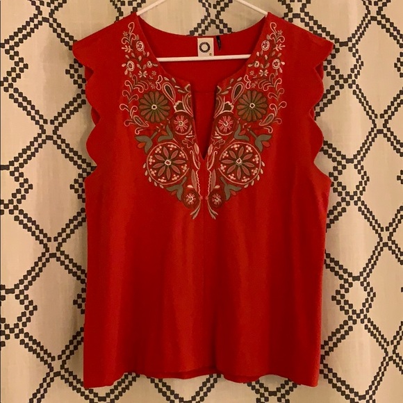 Anthropologie Tops - Anthropologie Floral Top
